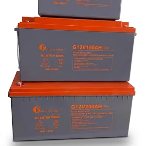 Batteries solaires GEL 12V — 100Ah / 150Ah / 200Ah