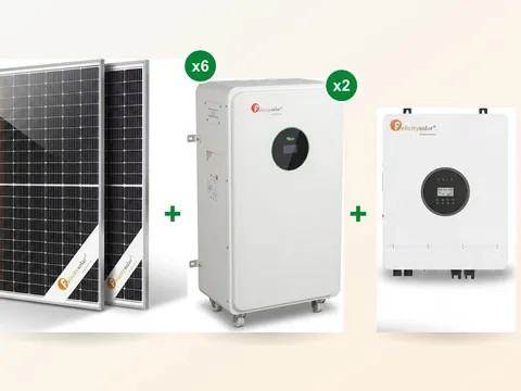 Kit solaire 4 KVA avec 2 batteries
