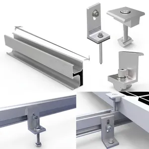 Kit de fixation structurelle — Rails aluminium 3M & accessoires