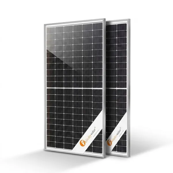Panneau solaire monocristallin bifacial 580W