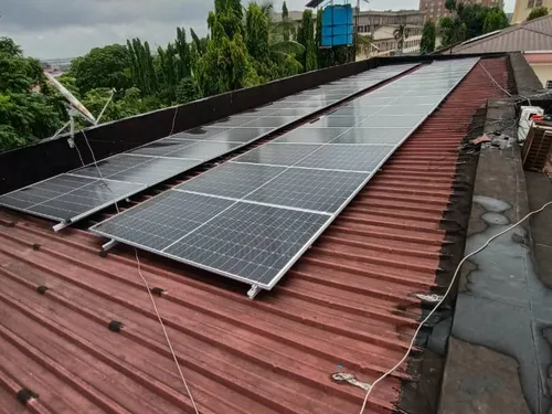Installation solaire — réalisation 2