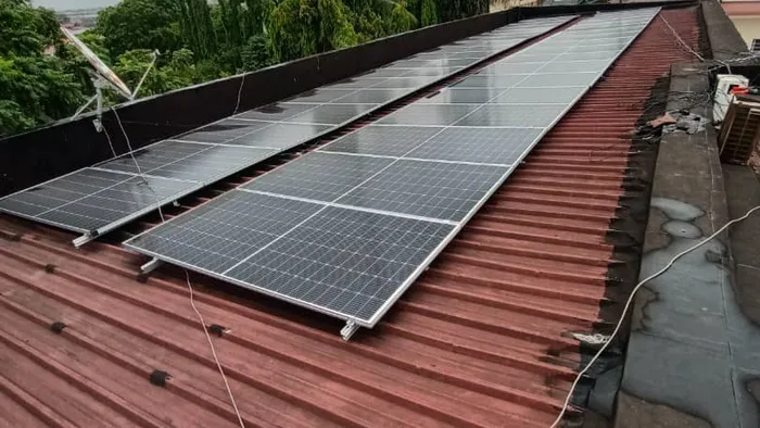 Installation solaire — réalisation 2